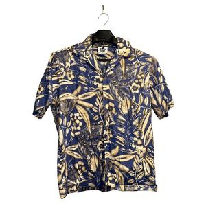 Hilo Hattie Men's Size XL Short Sleeve Button Up Hawaiian Floral Shirt